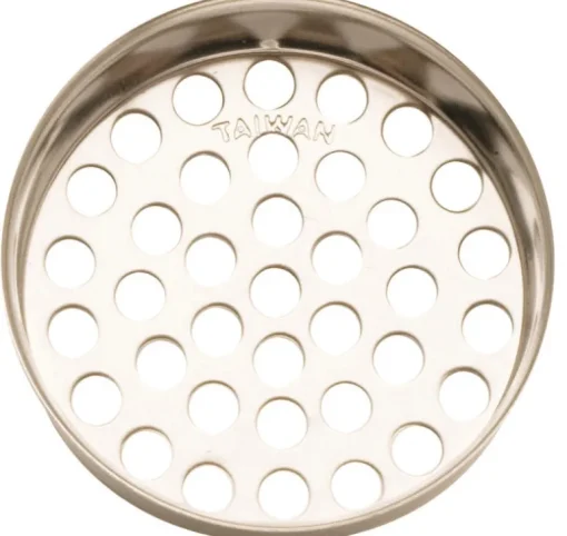Plumb Pak Keeney 1-3/8 in. D Chrome Silver Metal Strainer Basket