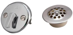 Plumb Pak Lift N Turn Bath Drain Trim Kit Chrome