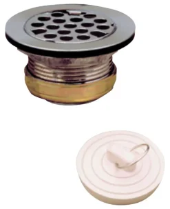 Plumb Pak Natural Stainless Steel Sink Strainer