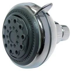 Plumb Pak Polished Chrome Plastic 5 settings Showerhead 2 gpm