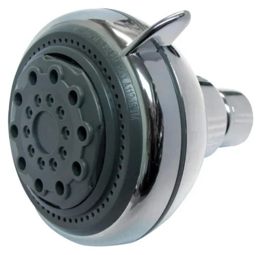 Plumb Pak Polished Chrome Plastic 5 settings Showerhead 2 gpm