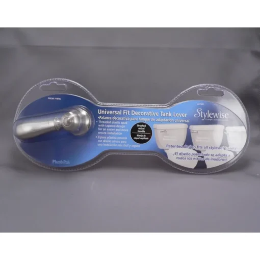 Plumb Pak Tank Lever Brushed Nickel For Universal