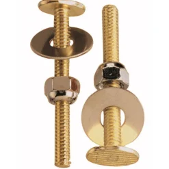 Plumb Pak Toilet Tank Bolt Set Solid Brass