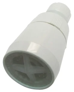 Plumb Pak White Plastic 1 settings Showerhead 2 gpm