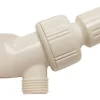 Plumb Pak White Plastic Swivel Shower Arm Bracket
