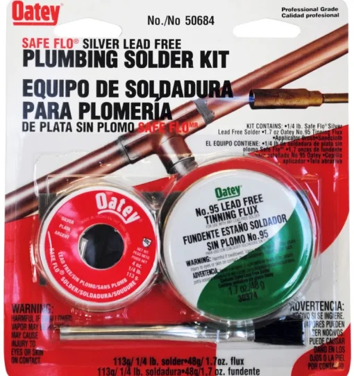 PLUMBING SOLDER KIT SLVR