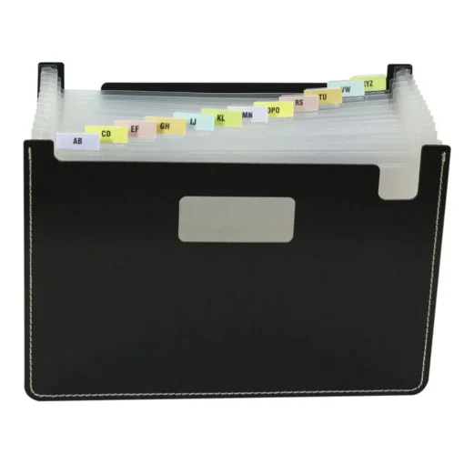 13-POCKT EXPNDG FILE BLK