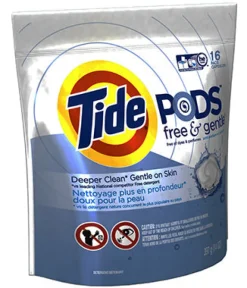 Pods HE Laundry Detergent, Free & Gentle, 16-Ct.