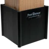 Post Shields Inc. 4 in. H x 4 in. W x 4 in. L Plastic Black Fence Post Protection (Pack of 10)