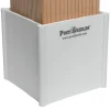 Post Shields Inc. 4 in. H x 4 in. W x 4 in. L Plastic White Fence Post Protection (Pack of 10)