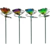 POT STAKE GLS/METAL 15"H