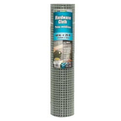Poultry Netting, Galvanized Steel, 24-In. x 25-Ft.
