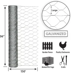 POULTRY NETTING 36"X150'