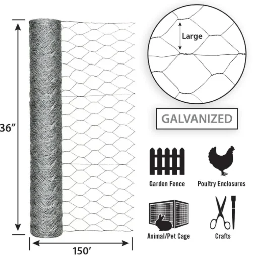 POULTRY NETTING 36"X150'