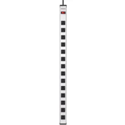 POWER STRIP 14OUT SLVR