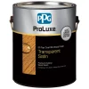 PPG ProLuxe Transparent Satin Mahogany Alkyd Wood Finish 250 to 350 sq. ft. Coverage 1 gal. (Pack of 4)