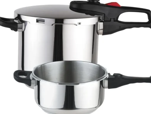 Practika Plus Pressure Cooker 3 Pieces Set 4+6 Qt Stainless Steel