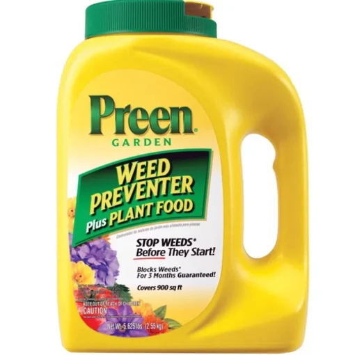 Preen Granules Weed Preventer Plus Plant Food 5.625 lb.