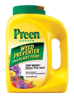 Preen Granules Weed Preventer Plus Plant Food 5.625 lb.