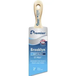 Premier Brooklyn 2 in. W Soft Angle Paint Brush