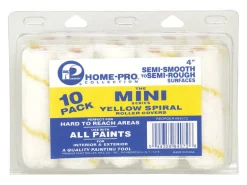 Premier Home-Pro Fabric 4 in. W Mini Paint Roller Cover 10 pk