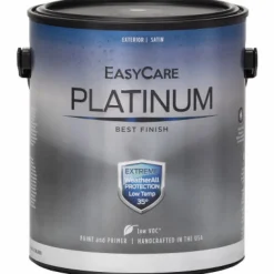 Premium Extreme Exterior Paint/Primer In One, White Satin, 1-Gal. (Pack of 4)