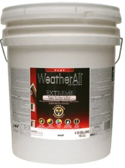 Premium Extreme ExteriorPaint & Primer In One, Tint Base Flat Acrylic, 5-Gal.