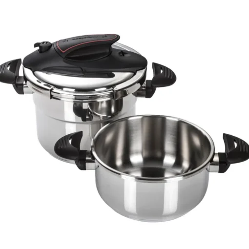 Pressure Cooker Prisma 2 Pieces Set 4 and 6 Qts