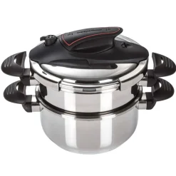 Pressure Cooker Prisma 2 Pieces Set 4 and 6 Qts
