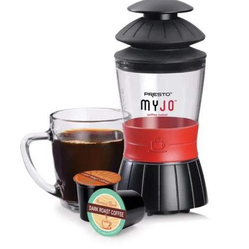 Presto MyJo 1 cups Black Coffee Maker