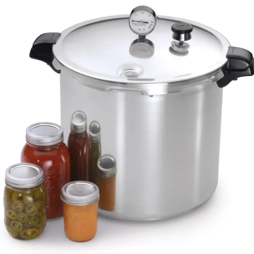 Presto Brushed Aluminum Cooker Canner, 23 qt.