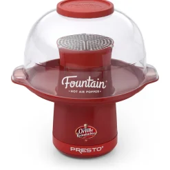 Presto Gloss Red 20 cups Air Popcorn Machine
