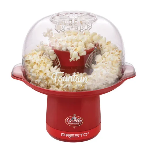 Presto Gloss Red 20 cups Air Popcorn Machine