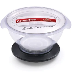 Presto Powerpop 10.5 in. W X 10 in. L PowerCup Microwave Concentrator Black/Clear