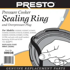 Presto Rubber Pressure Cooker Sealing Ring 6 qt