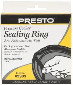 Presto Rubber Pressure Cooker Sealing Ring 3 & 4 qt