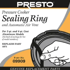 Presto Rubber Pressure Cooker Sealing Ring 3 & 4 qt