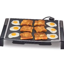Presto Tilt-n-Fold 15-3/16 in. L X 19 in. W Aluminum Nonstick Surface Griddle