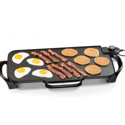 Presto 1500W Cast Aluminum Nonstick Surface Griddle 11-1/2 L x 22 W in.