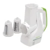 Presto White Stainless Steel Blade & Plastic Base 1-Speed Food Processor 66W