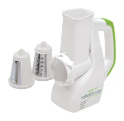 Presto White Stainless Steel Blade & Plastic Base 1-Speed Food Processor 66W