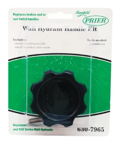 Prier Mansfield Plastic/Steel Wheel Shape Wall Hydrant Handle Kit