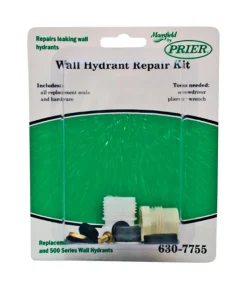 Prier Plastic/Brass Mansfield Style Wall Hydrant Service Kit to Fix Leaking 12 L in.