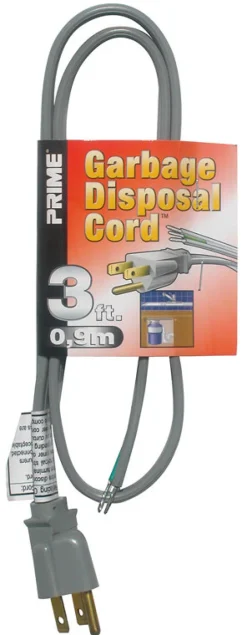 Prime 16/3 SPT-3 125 V 3 ft. L Power Cord