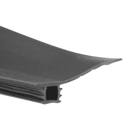 Prime Line Matte Black Vinyl Bottom Mount Bug Seal Replacement 84 L x 1.38 H x 84 W in.
