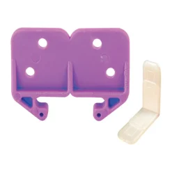 Prime Line Plastic Drawer Track Guide Replacement Kit 1-3/16 L in.