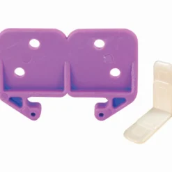 Prime Line Plastic Drawer Track Guide Replacement Kit 1-3/16 L in.