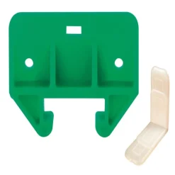 Prime Line Polyethylene Plastic Drawer Track Guide Replacement Kit 1-1/8 L in.