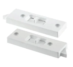 Prime Line White Vinyl Window Tilt Latch 3 L x 1.06 W x 2 Thick in. for Aluminum Windows