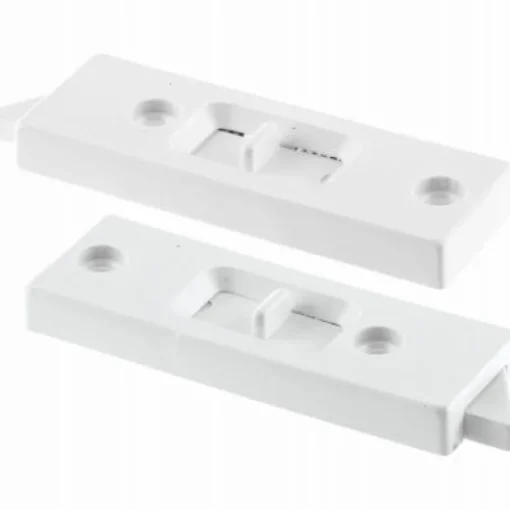 Prime Line White Vinyl Window Tilt Latch 3 L x 1.06 W x 2 Thick in. for Aluminum Windows